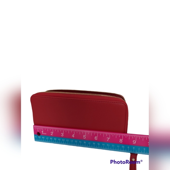 IMAN Red Wallet/Wristlet - Picture 5 of 6